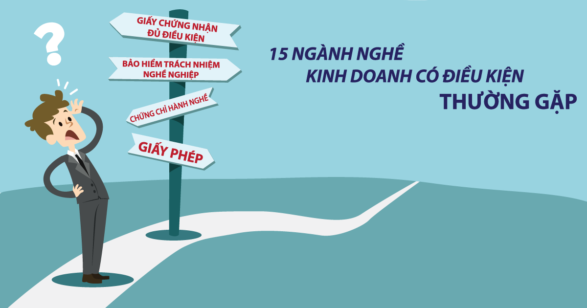 15 Ngành nghề 79 Kinh.com tỷ lệ kèo hấp dẫn có điều kiện (cần giấy phép con) thường gặp