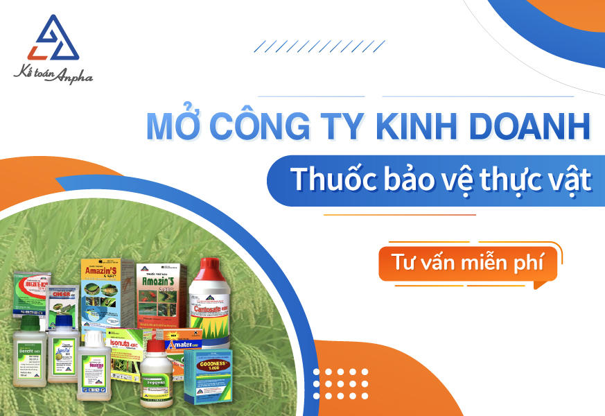 Điều kiện, thủ tục Thành Lập Công Ty Thuốc Bảo Vệ Thực Vật