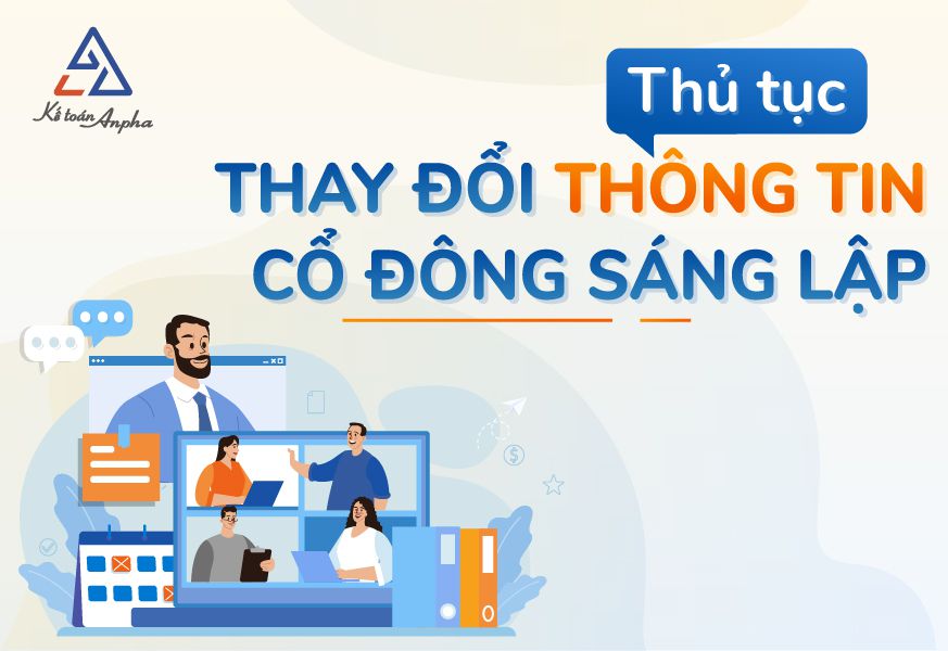 Thủ tục thay đổi cổ đông sáng lập 822688 có m - MỚI NHẤT