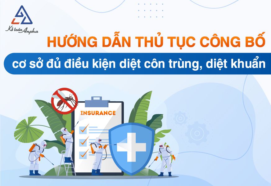Thủ tục công bố cơ sở đủ điều kiện diệt côn trùng và diệt khuẩn